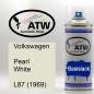 Preview: Volkswagen, Pearl White, L87 (1969): 400ml Sprühdose, von ATW Autoteile West.